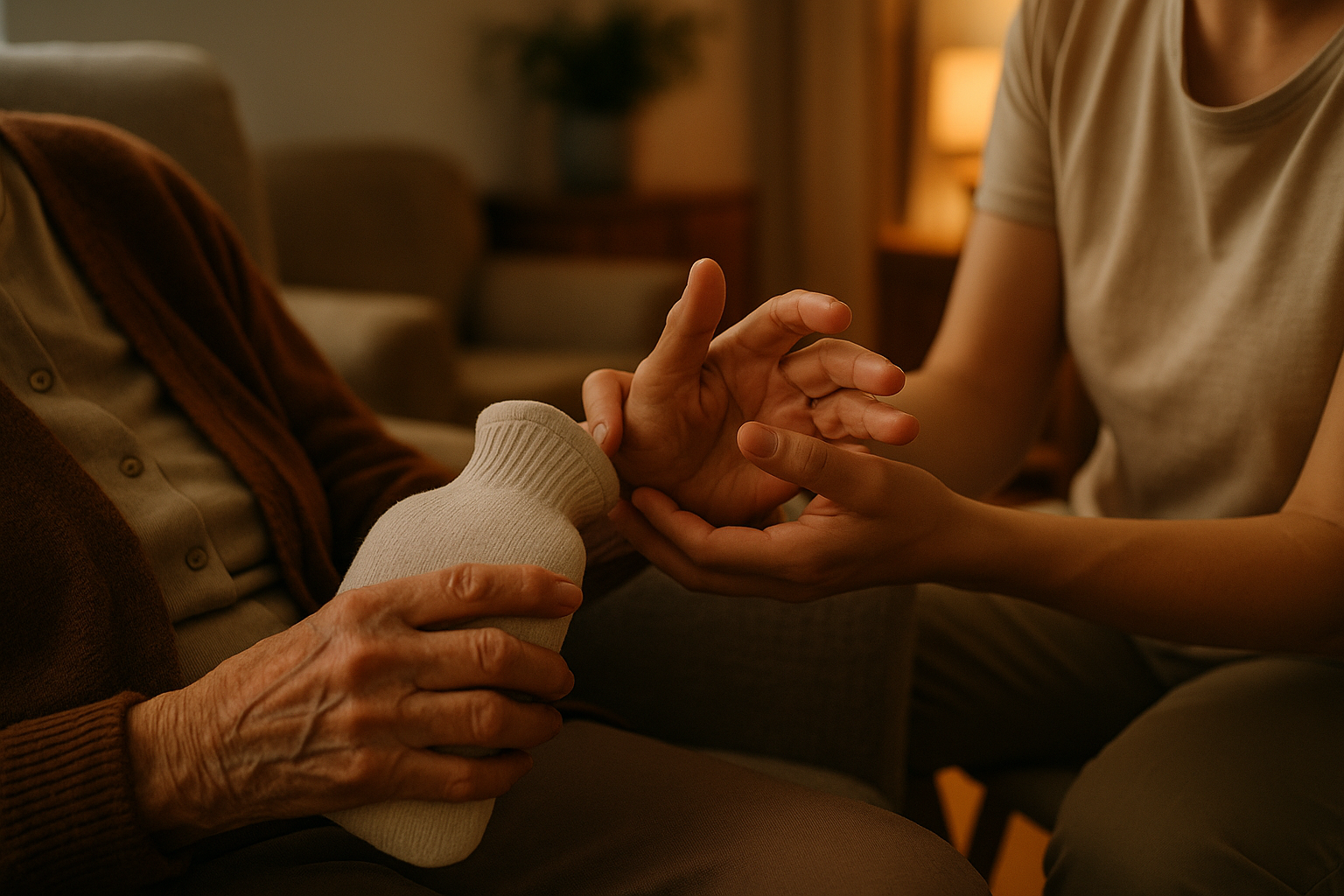 Arthrose und Rheuma im Alter: Pflege bei Gelenkbeschwerden