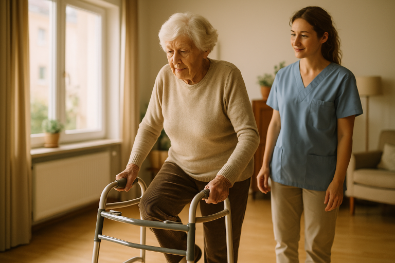 Osteoporose im Alter: Knochenschwund, Sturzrisiko und Pflege